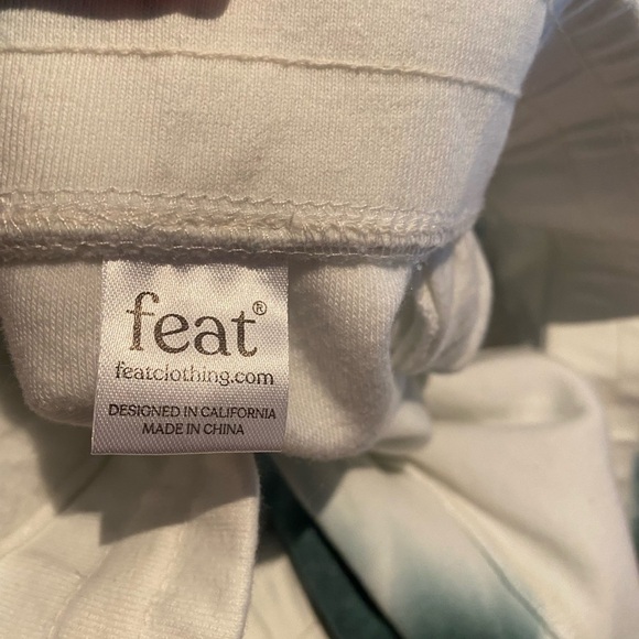 Women's Butter Soft Tie-Dye Shorts XXL New by Feat Draw String Pockets - Picture 10 of 13